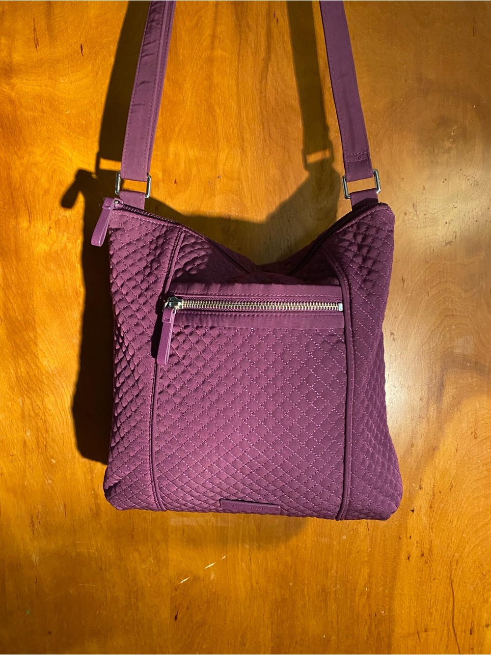 Vera Bradley Quilted Plum Crossbody Ba